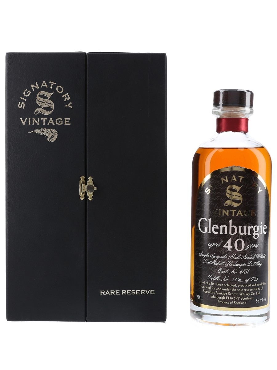 Glenburgie 1963 40 Year Old Bottled 2003 - Signatory Vintage 70cl / 56.4%