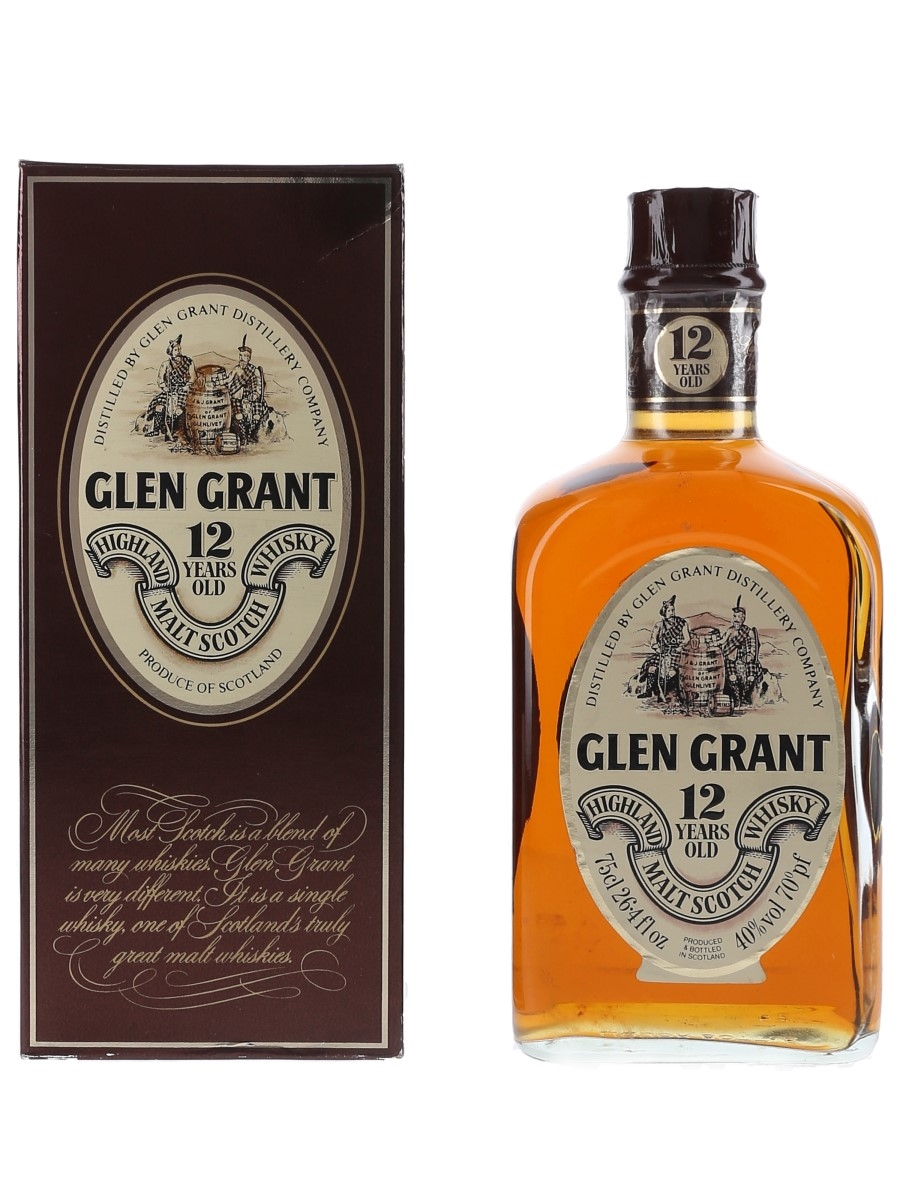 Glen Grant 12 Year Old Bottled 1970s-1980s 75cl / 40%