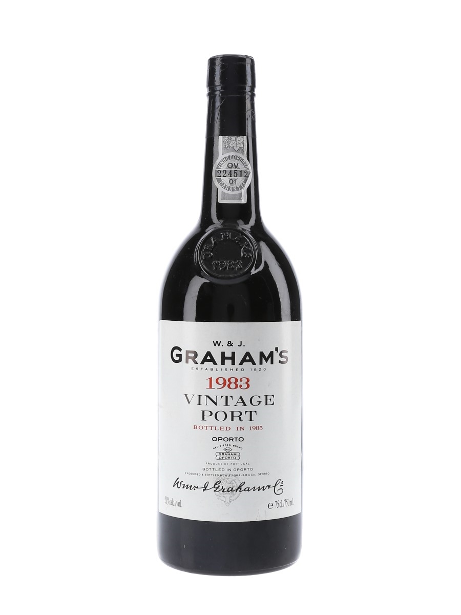 Graham's 1983 Vintage Port Bottled 1985 75cl / 20%