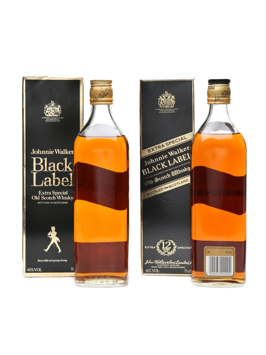 Johnnie Walker Black Label エクストラスペシャル Johnnie Walker Black Label Extra Special - Lot 5834 - Buy