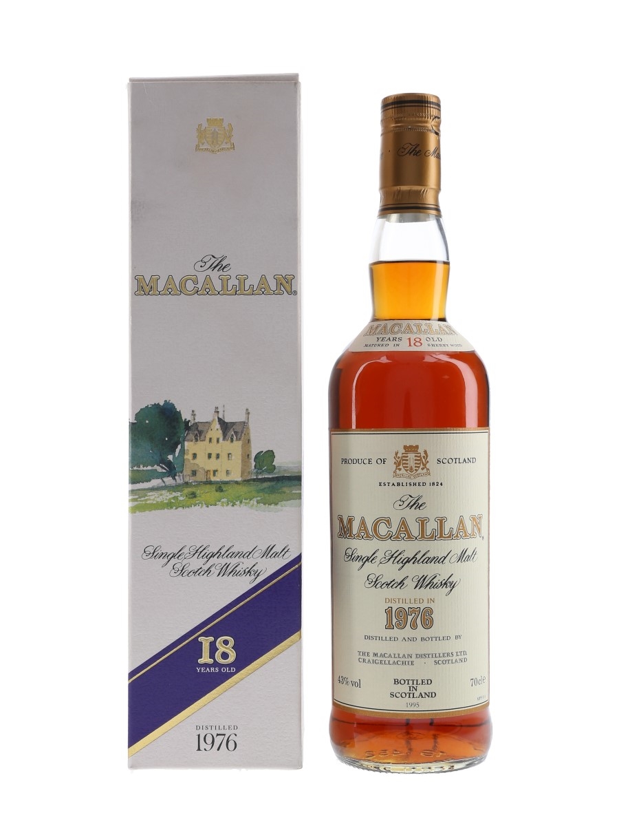 Macallan 1976 18 Year Old Jacobus Boelen 70cl / 43%