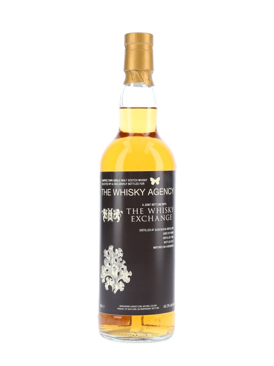 Glen Scotia 1992 - 25 Year Old The Whisky Agency & The Whisky Exchange 70cl / 49.3%