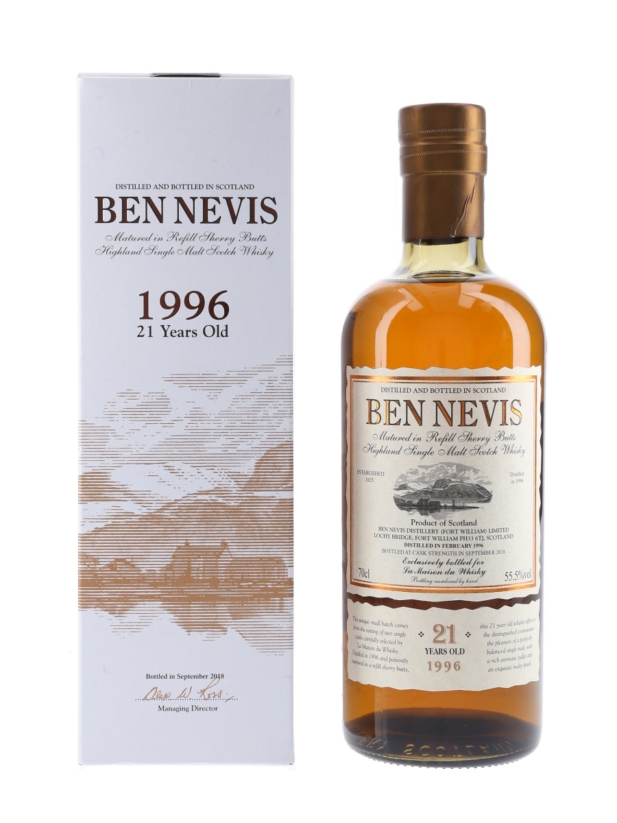 Ben Nevis 1996 21 Year Old - Lot 66069 - Buy/Sell Highland