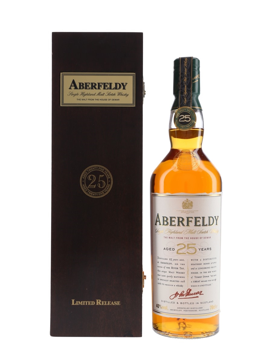 Aberfeldy 25 Year Old Bottle 150 of 150 70cl / 40%