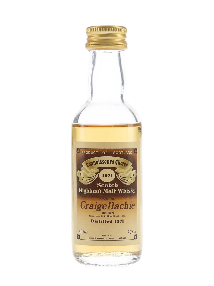 Craigellachie 1971 Bottled 1980s - Connoisseurs Choice 5cl / 40%
