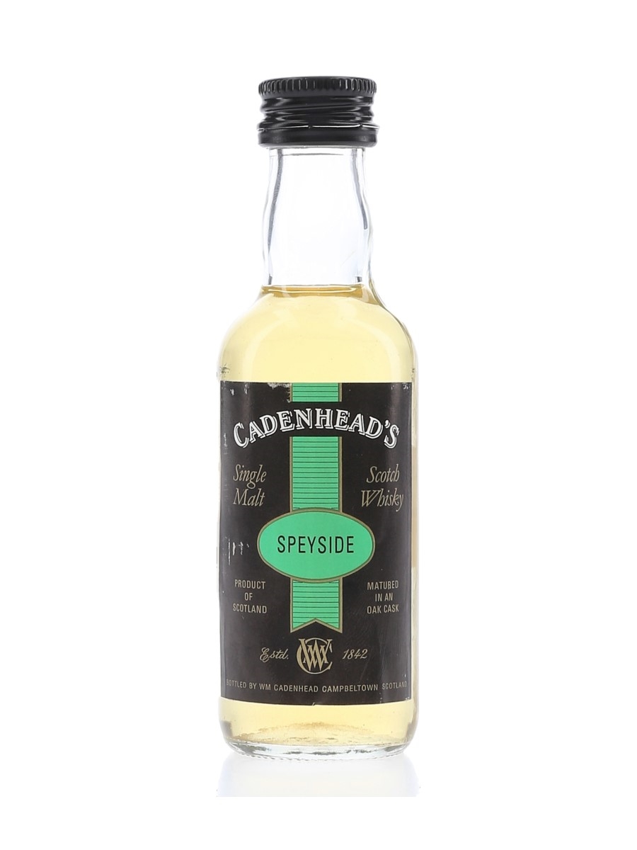 Tormore 13 Year Old Bottled 1990s-2000s - Cadenhead's 5cl / 63.9%