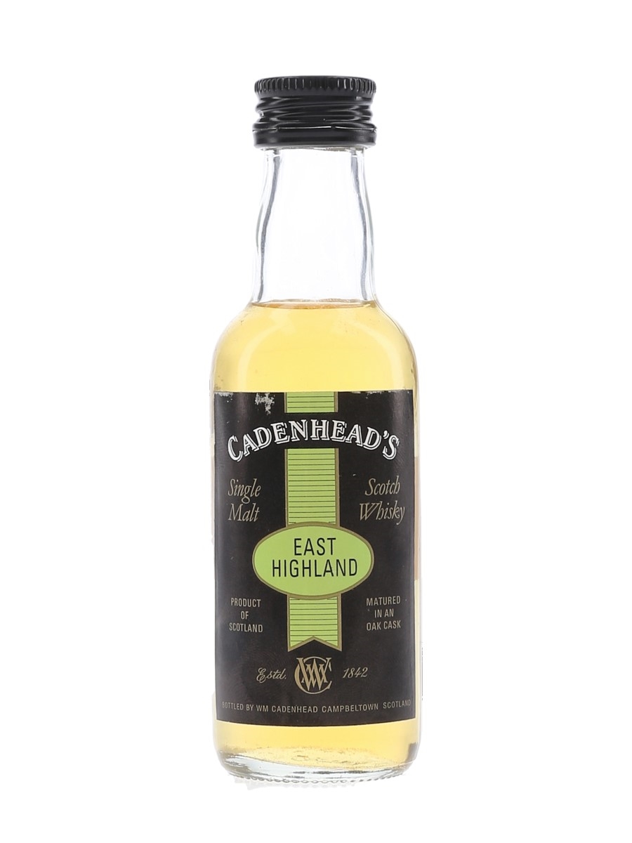 North Port Brechin 21 Year Old Bottled 1990s-2000s - Cadenhead's 5cl / 62%