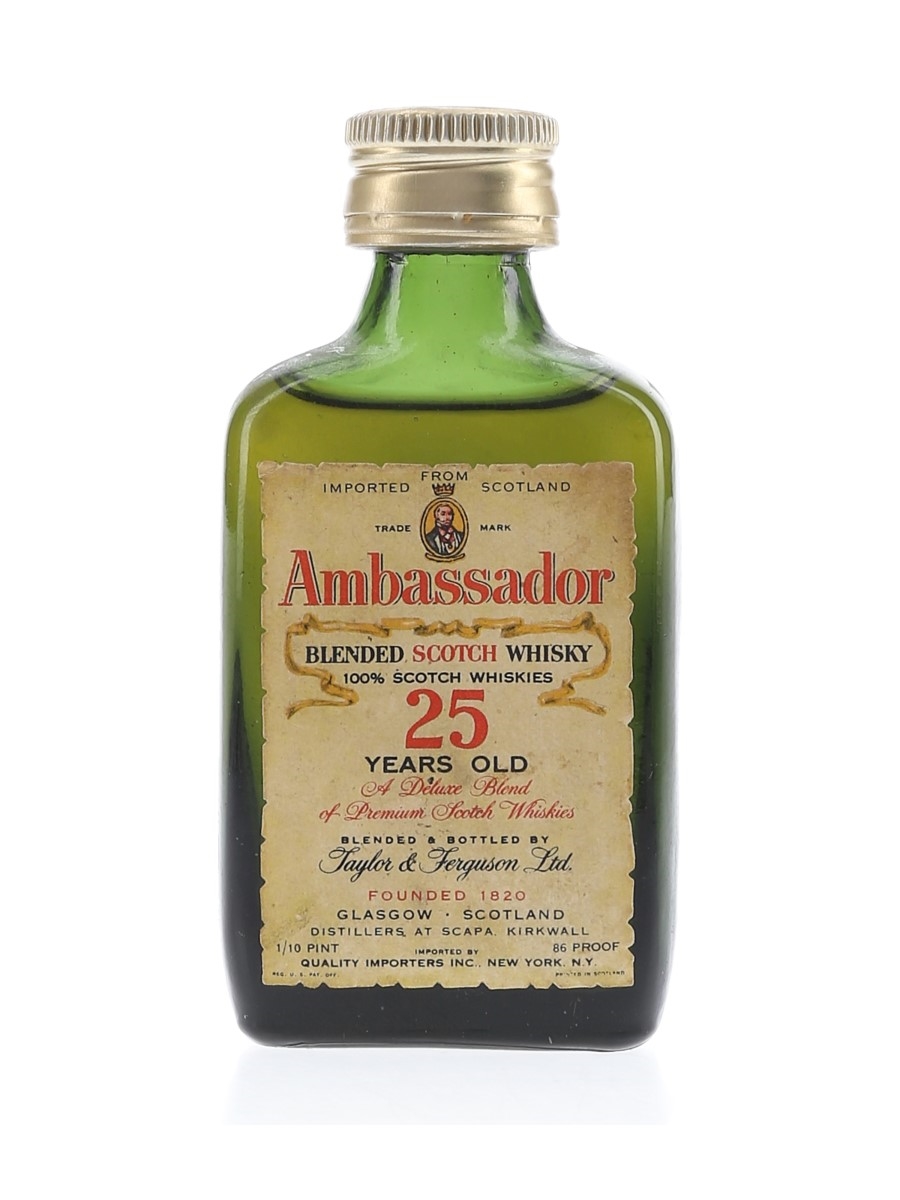 Ambassador 25 Year Old - Lot 67286 - Buy/Sell Blended Whisky
