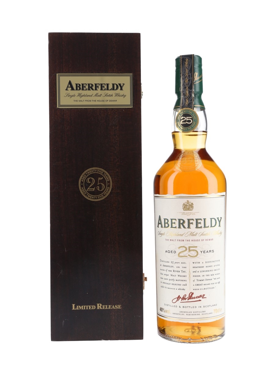 Aberfeldy 25 Year Old Bottle 12 of 150 70cl / 40%