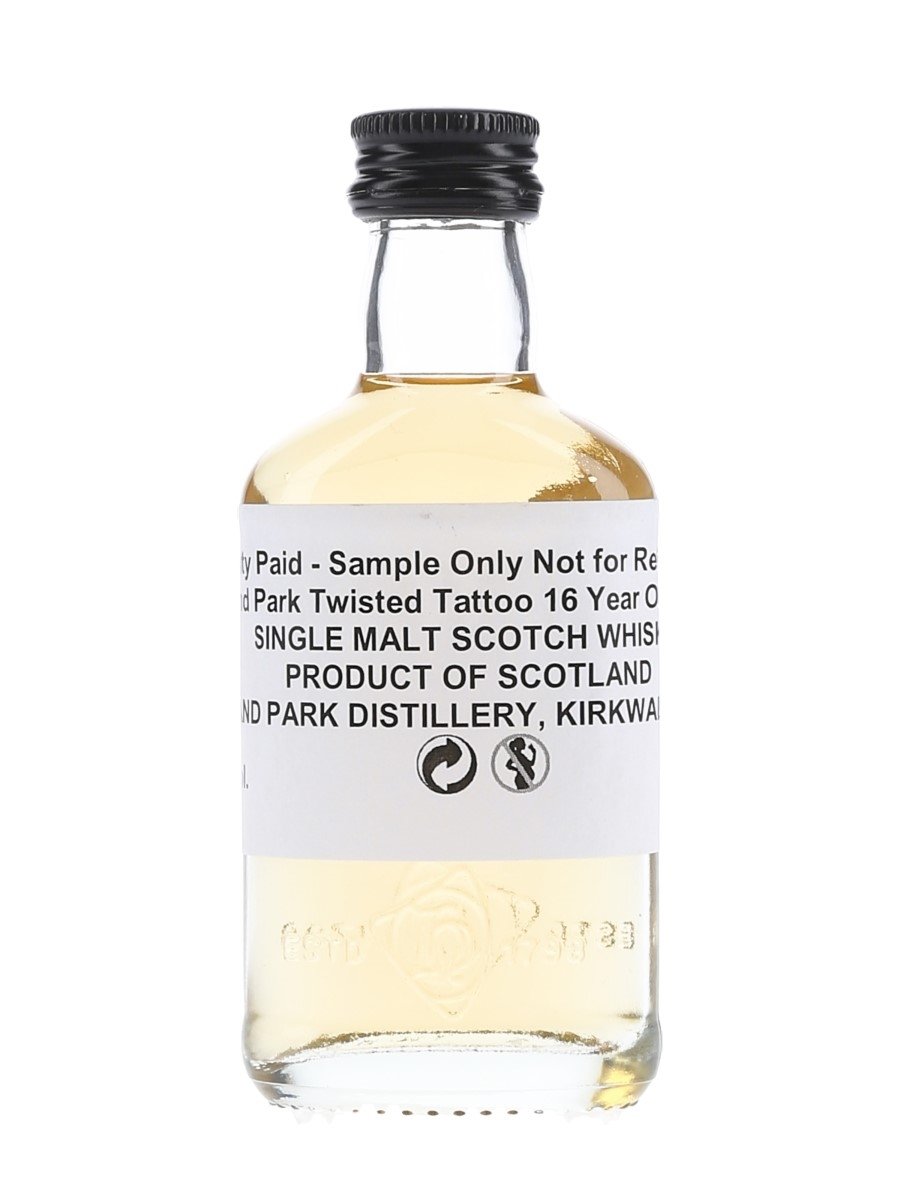 Highland Park Twisted Tattoo 16 Year Old - Trade Sample 5cl / 46.7%