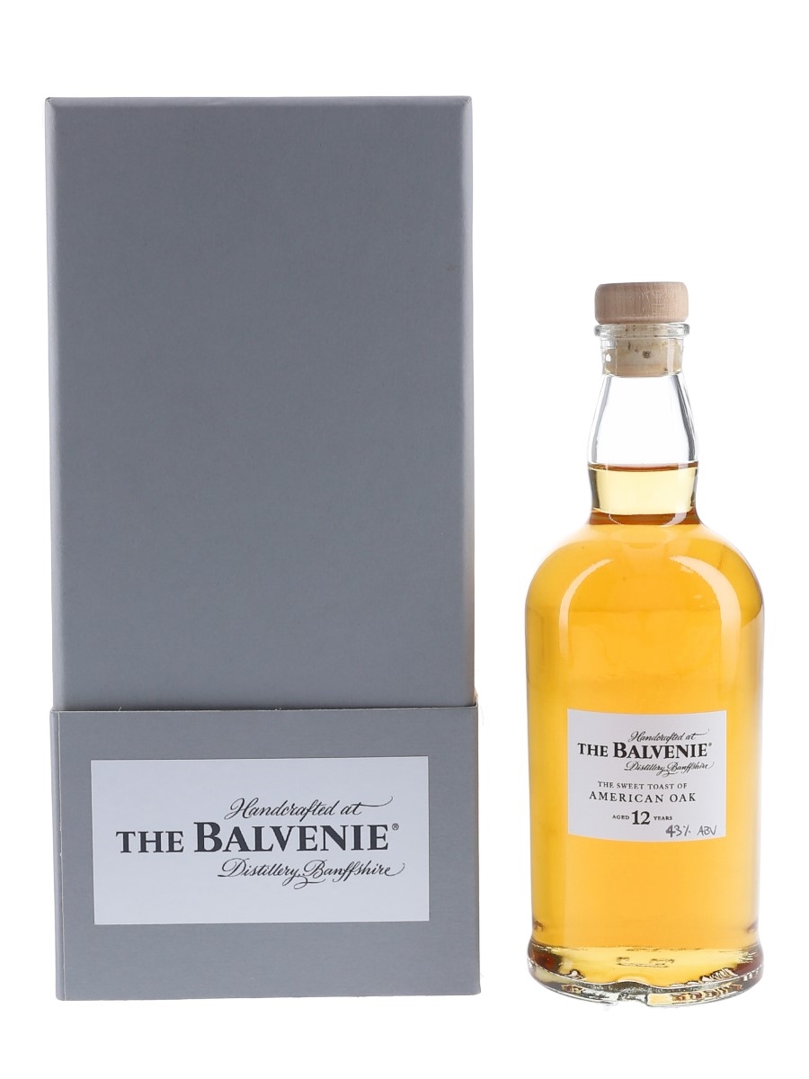 Balvenie 12 Year Old The Sweet Toast of American Oak The Balvenie Stories - Press Sample 20cl / 43%