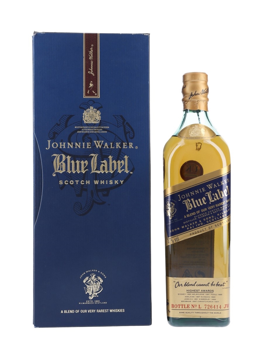 Johnny walker blue label age