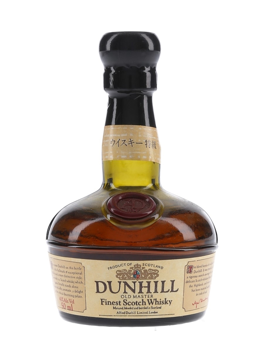 Dunhill Old Master - Lot 67346 - Buy/Sell Blended Whisky Online