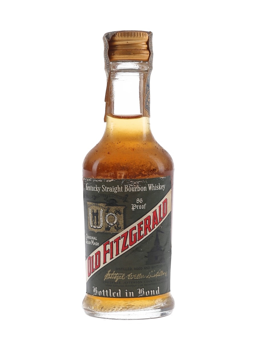 Old Fitzgerald Original Sour Mash Bottled 1960s - Stitzel-Weller 4.7cl / 43%