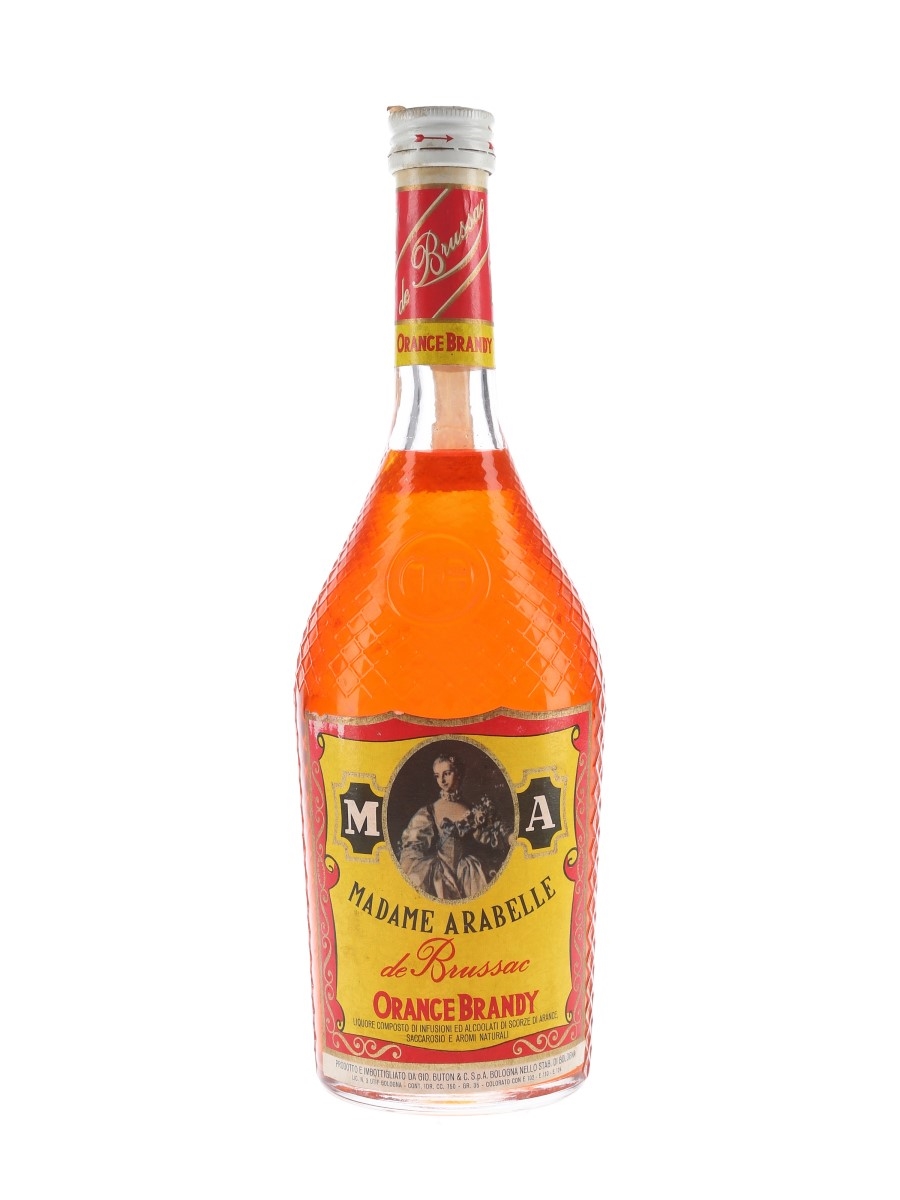 Madame Arabelle De Brussac Orange Brandy Bottled 1960s 75cl / 35%