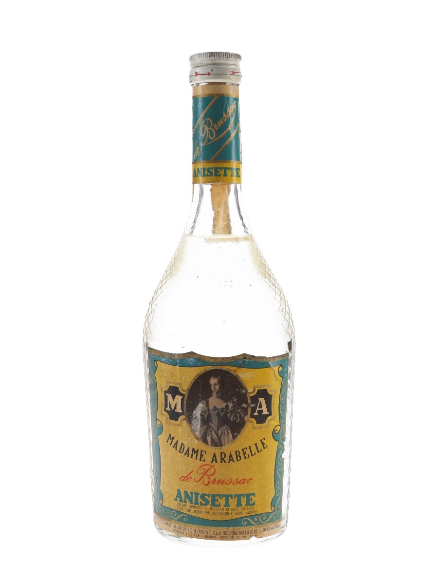 Madame Arabelle De Brussac Anisette Bottled 1960s 75cl / 34%