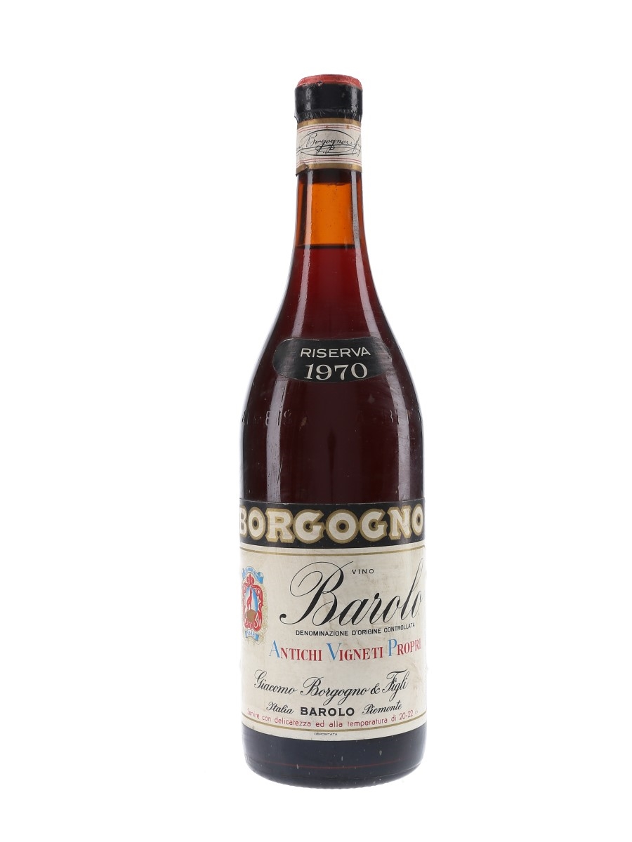 Borgogno Barolo Riserva 1970  75cl / 13.5%