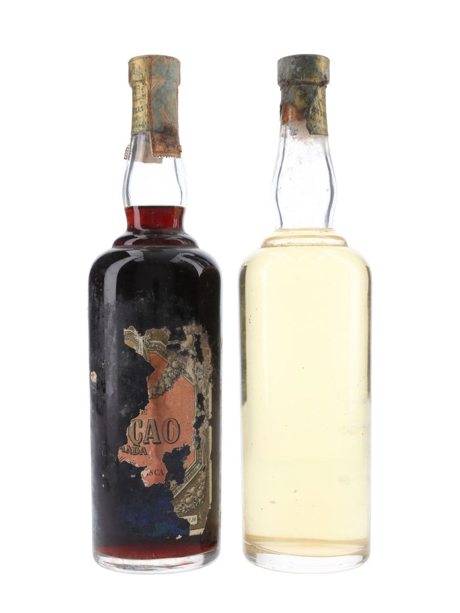 Fratelli Branca Liqueurs Bottled 1950s 2 x 75cl