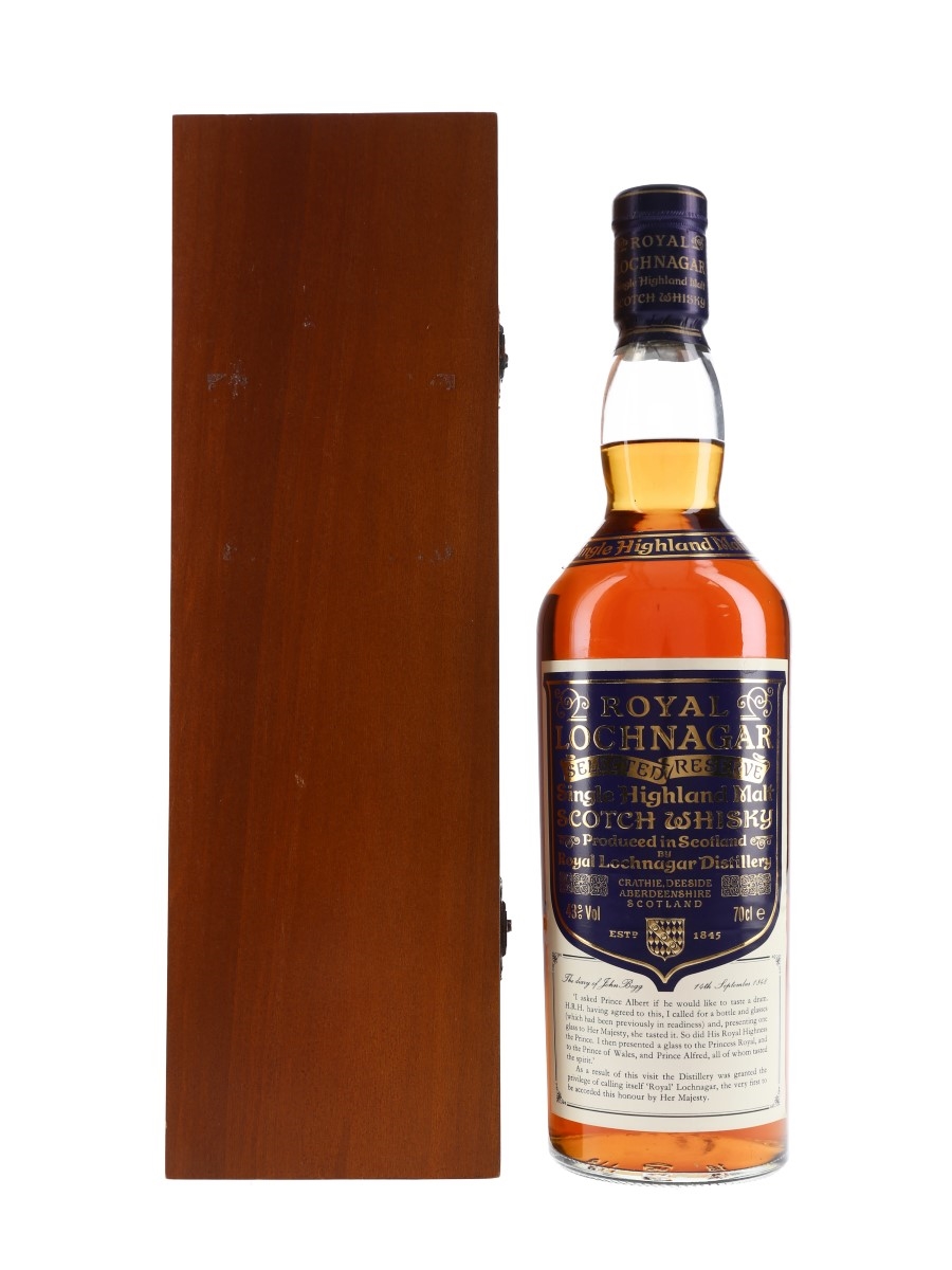 Royal Lochnagar Selected Reserve Bottled 1990s 70cl / 43%