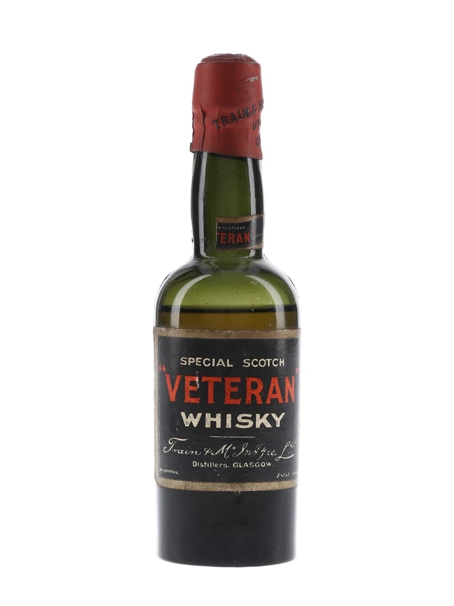 Veteran Special Scotch Whisky Bottled 1920s-1930s - Train & McIntyre 5cl