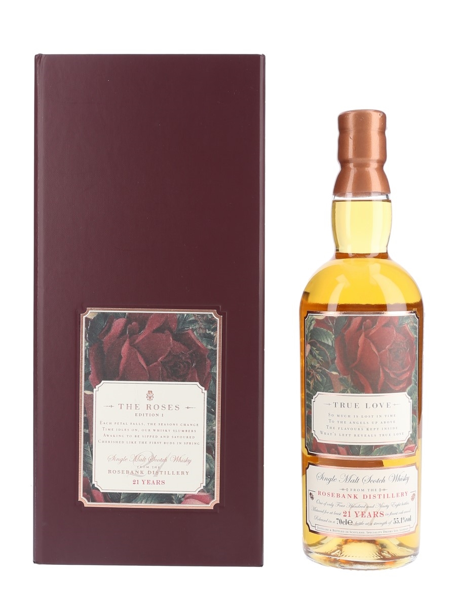 Rosebank 21 Year Old Rosebank Roses Edition I - True Love 70cl / 55.1%