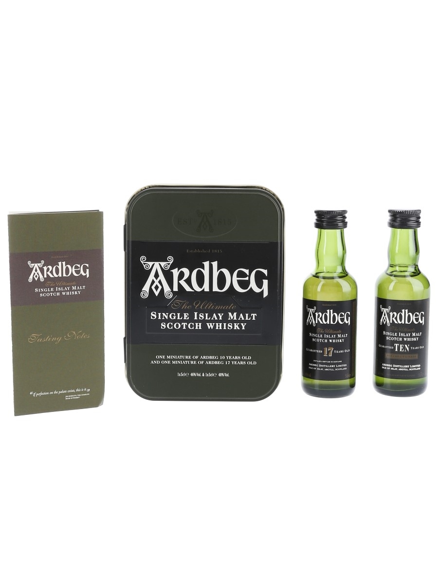 Ardbeg 10 & 17 Year Old  2 x 5cl