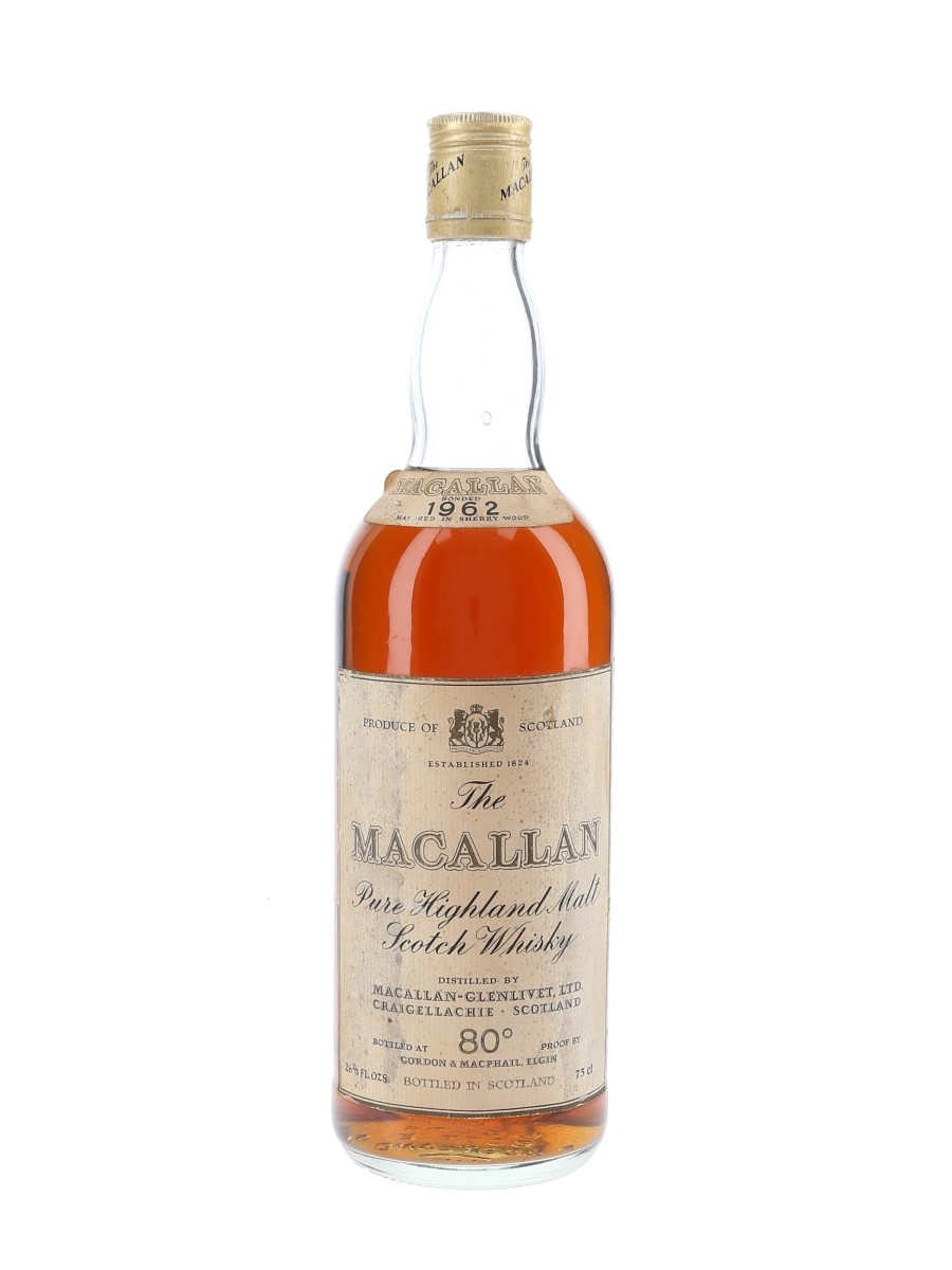 Macallan 1962 Bottled 1970s 75cl / 46%