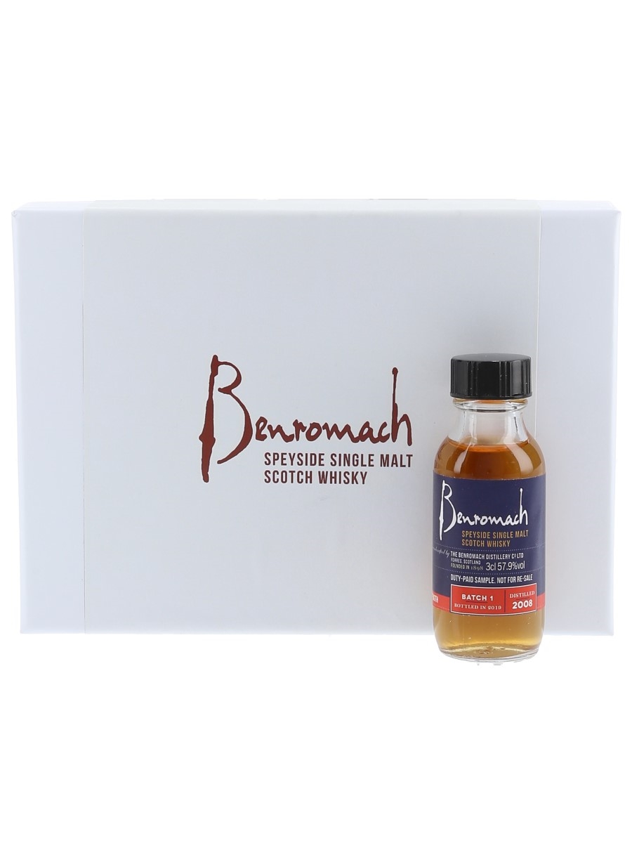 Benromach 2008 Bottled 2019 - Trade Sample 3cl / 57.9%