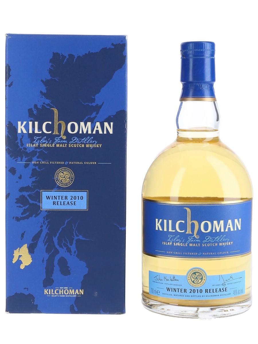 Kilchoman Winter 2010 Release  70cl / 46%