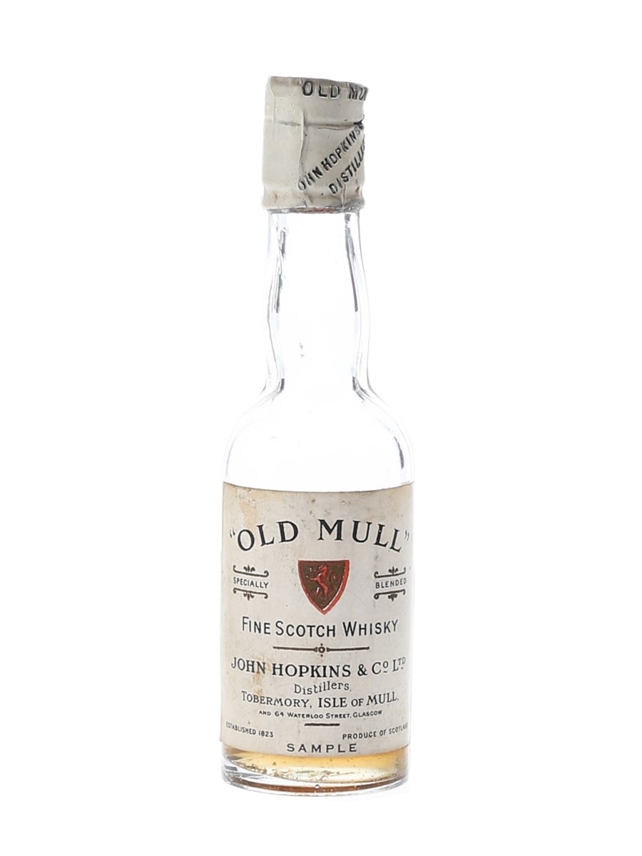 Old Mull Bottled 1920s-1930s - John Hopkins & Co. 5cl