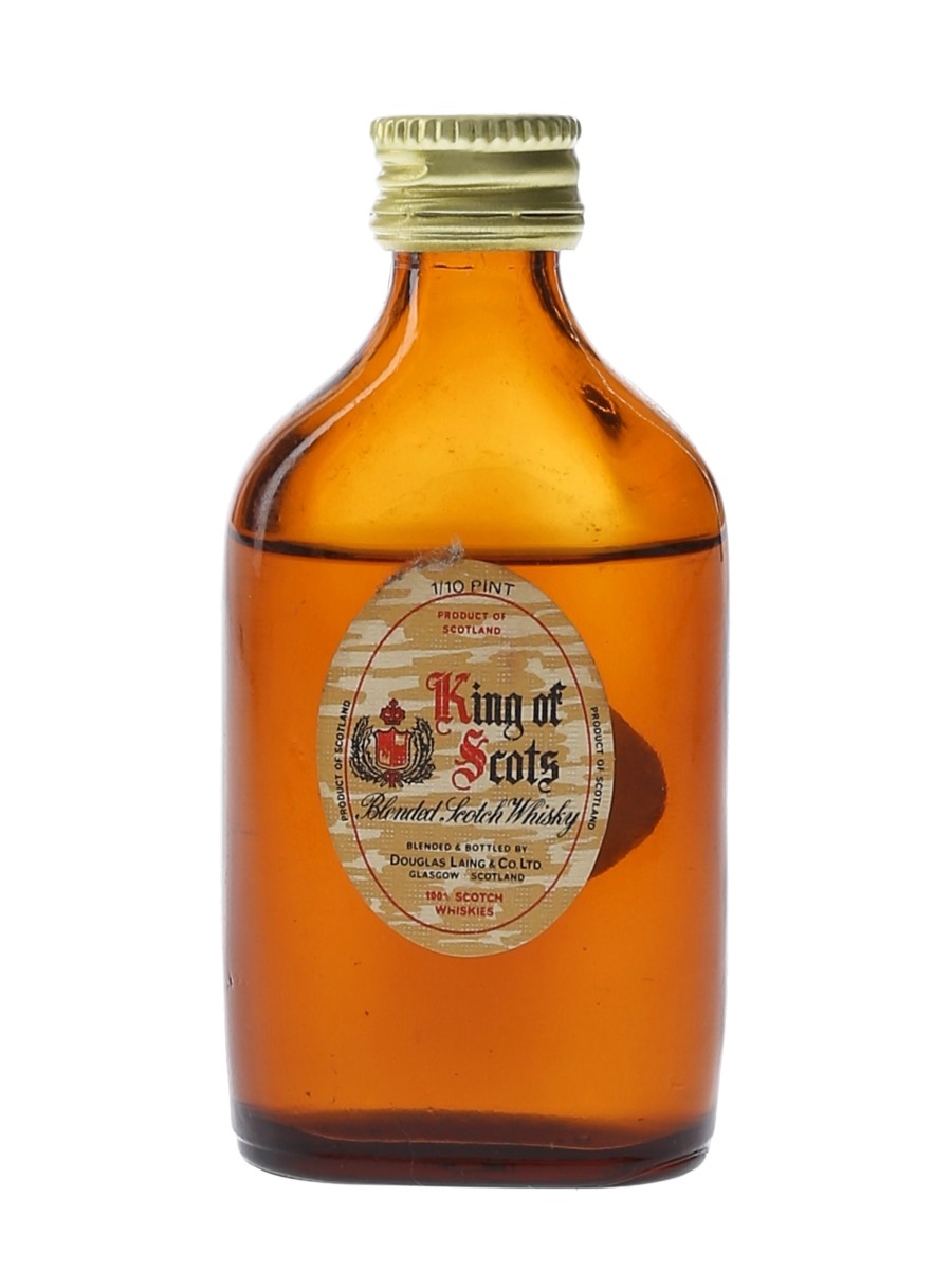 King Of Scots Bottled 1960s-1970s - Douglas Laing 5cl