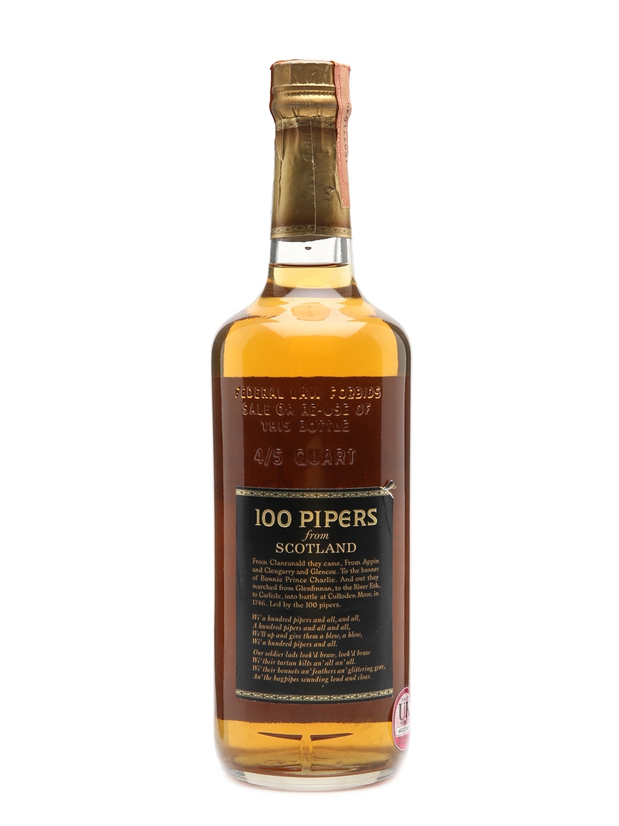 100 Pipers - Lot 15146 - Buy/Sell Blended Whisky Online