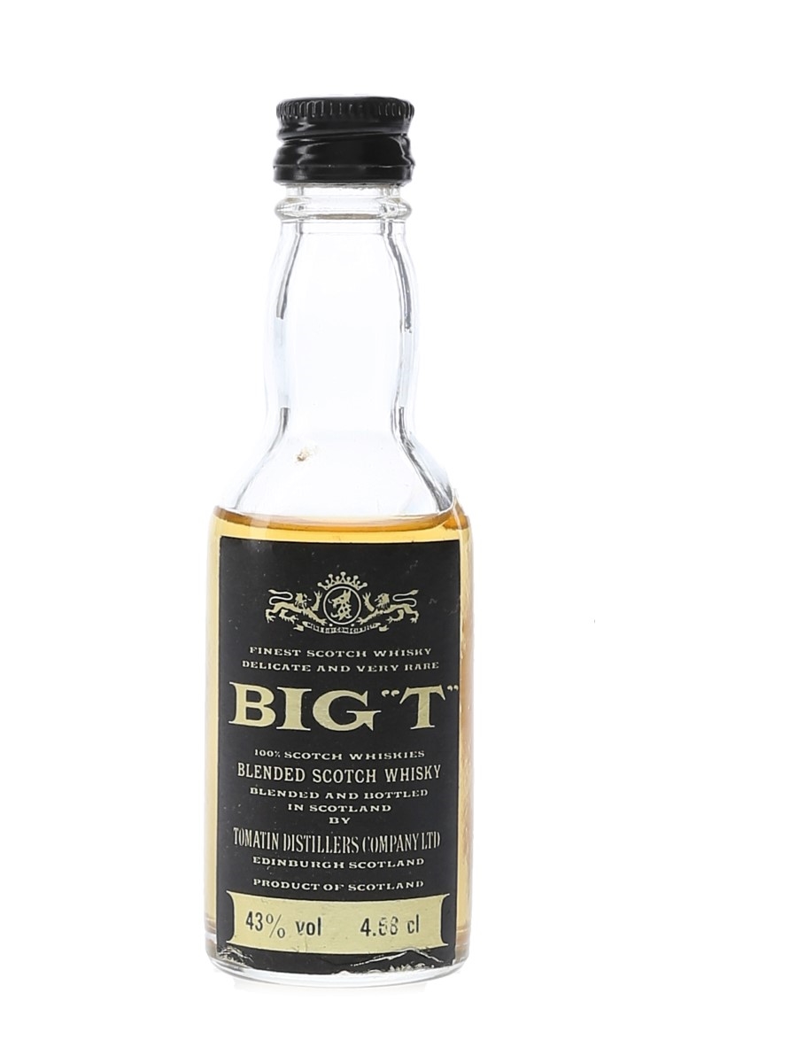 Big T Bottled 1980s - Tomatin Distillers 4.7cl / 43%