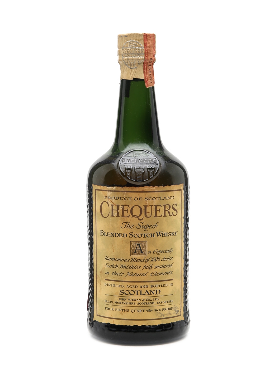 Chequers The Superb Bottled 1940s 75cl / 43.4%
