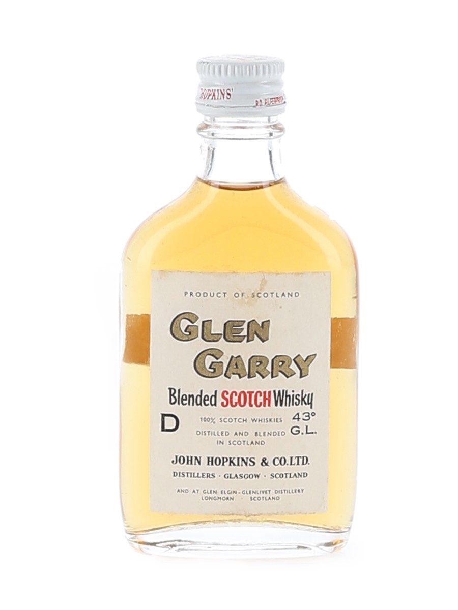 Glen Garry Bottled 1960s - Glen-Elgin Glenlivet 4.7cl / 43%