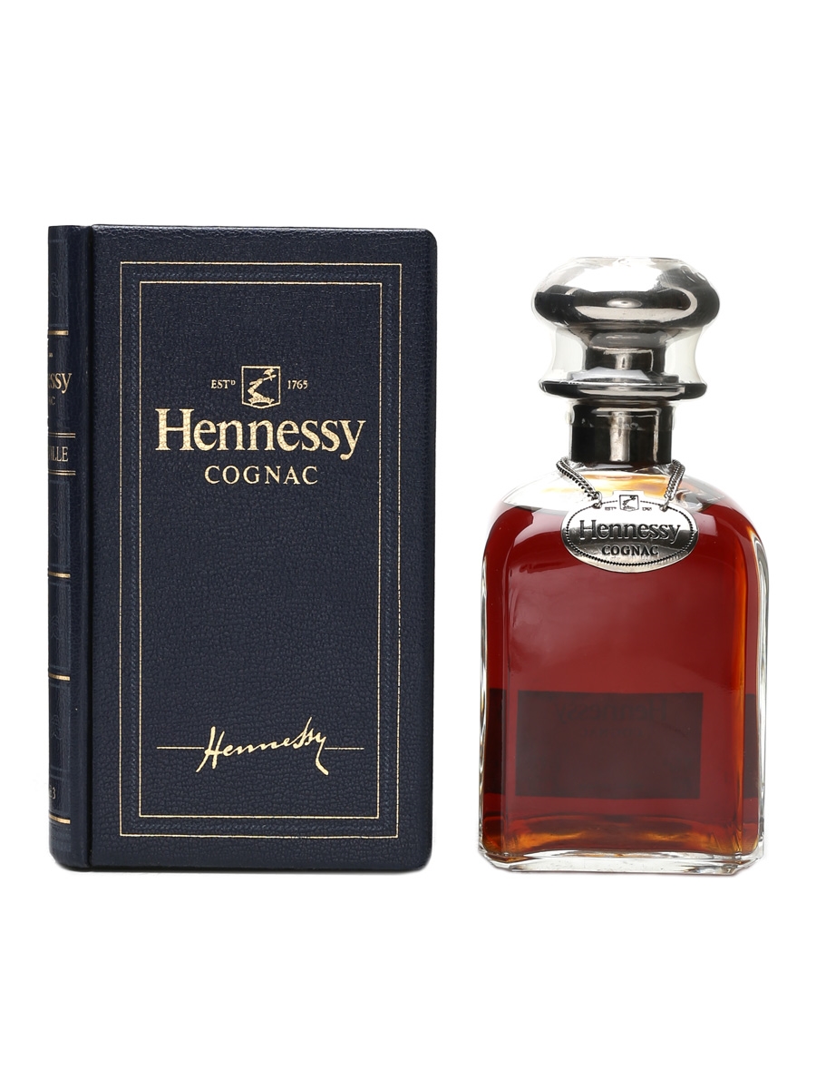 Hennessy Crystal Tome Decanter Bottled 1990s 70cl