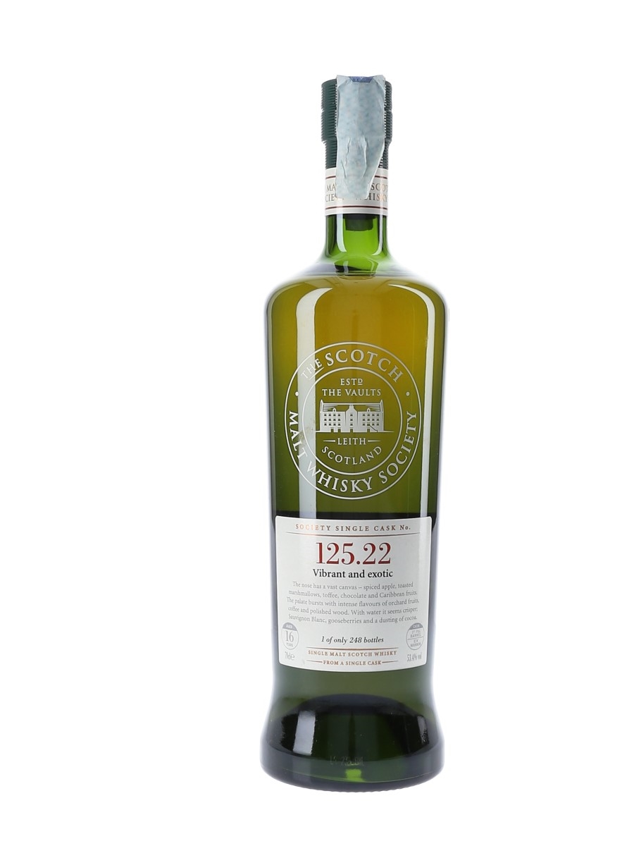 SMWS 125.22 Vibrant And Exotic Glenmorangie 16 Year Old 70cl / 53.4%