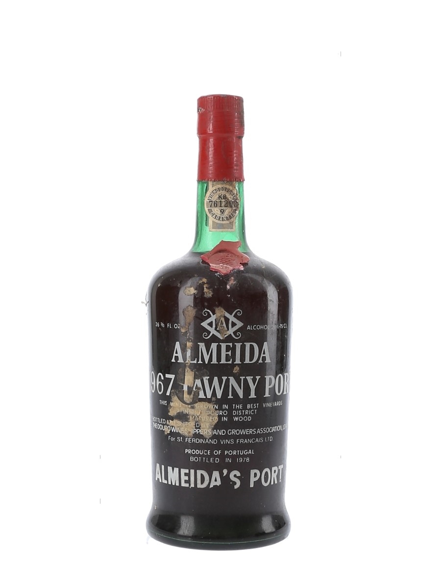 Almeida 1967 Colheita Port Bottled 1978 - St. Ferdinand Vins Francais 75cl / 20%