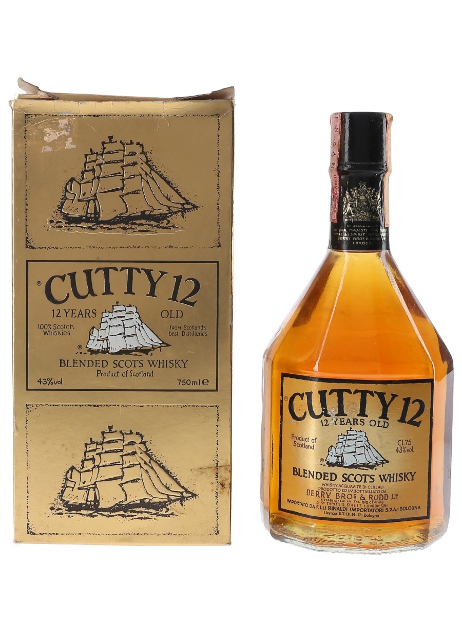 ☆Scots Whisky Cutty Sark 12年 古酒☆ Cutty Sark Scotch Whiskey 12 Year Old 700ml – Mission Wine