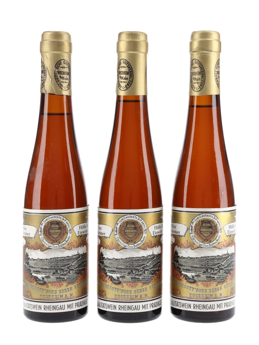 Riesling Eiswein 1978 Hochheimer Holle 3 x 35cl