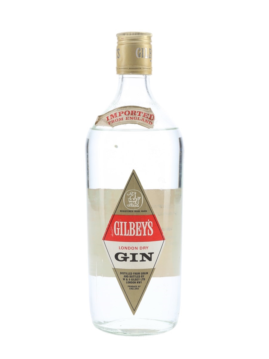 Gilbey's London Dry Gin Bottled 1980s 75cl / 43%