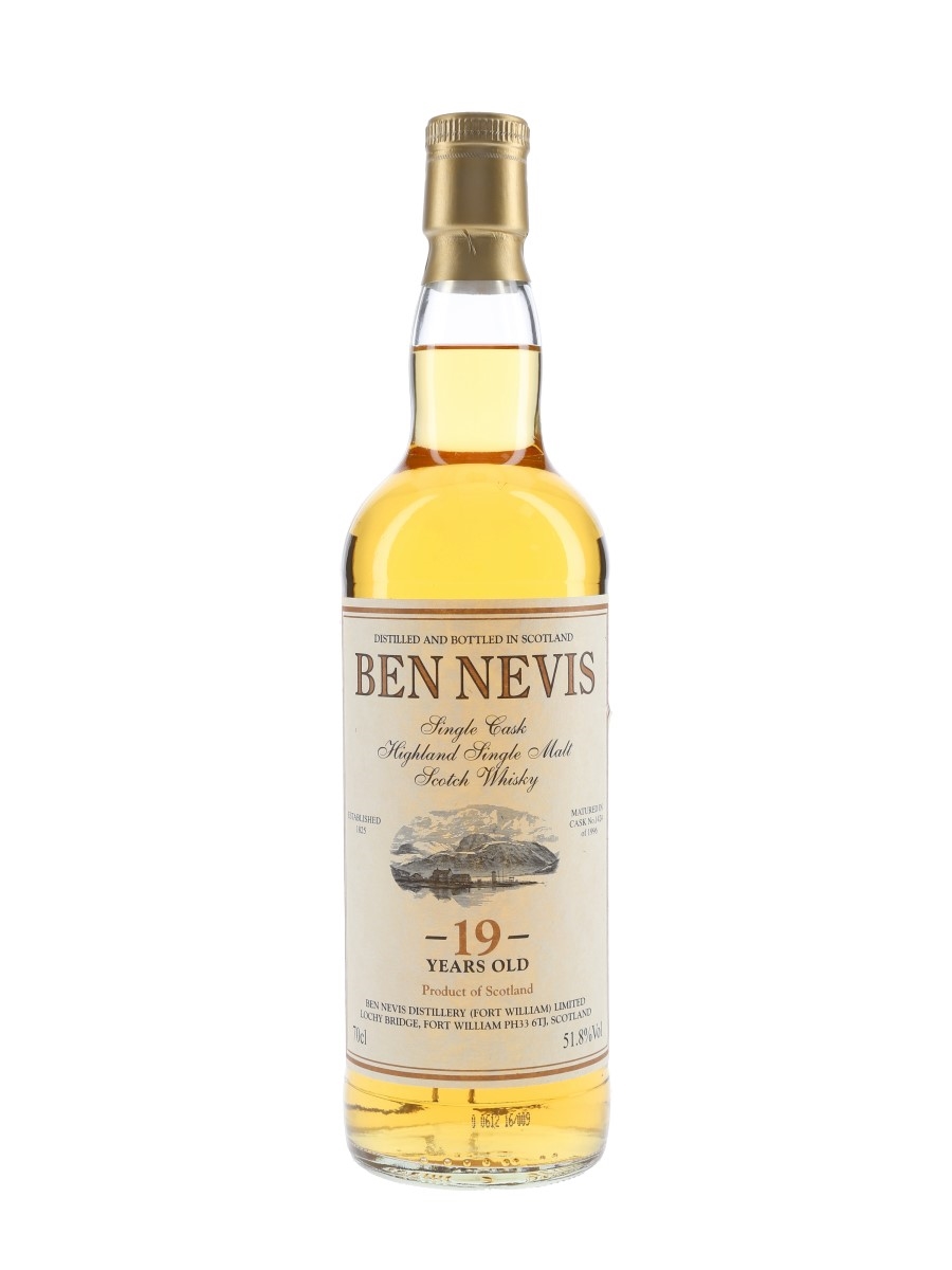 Ben Nevis 1996 19 Year Old Cask 1424 Bottled 2016 - Private Cask Bottling 70cl / 51.8%