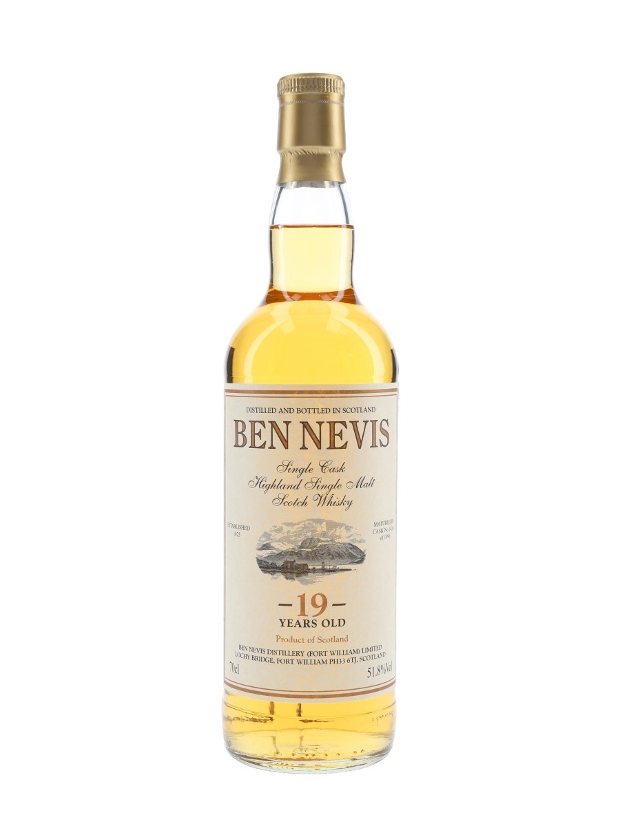 Ben Nevis 1996 19 Year Old Cask 1424 Bottled 2016 - Private Cask Bottling 70cl / 51.8%