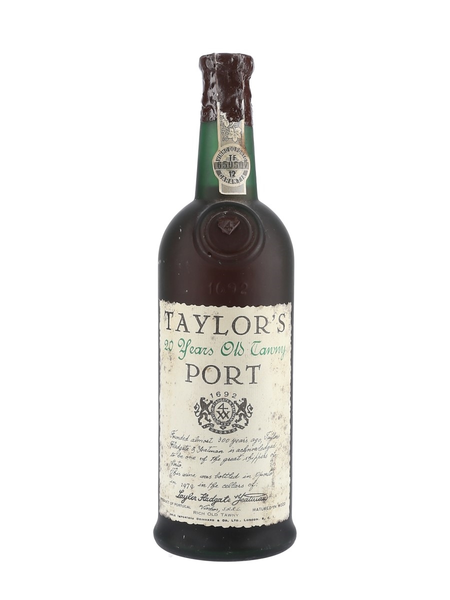 Taylor's 20 Year Old Tawny Port - Lot 69227 - Buy/Sell Fortified