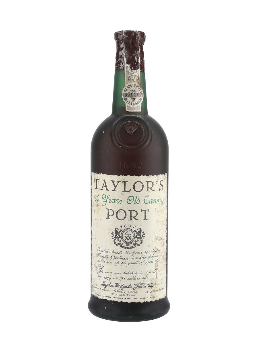 Taylor's 20 Year Old Tawny Port Bottled 1979 75cl