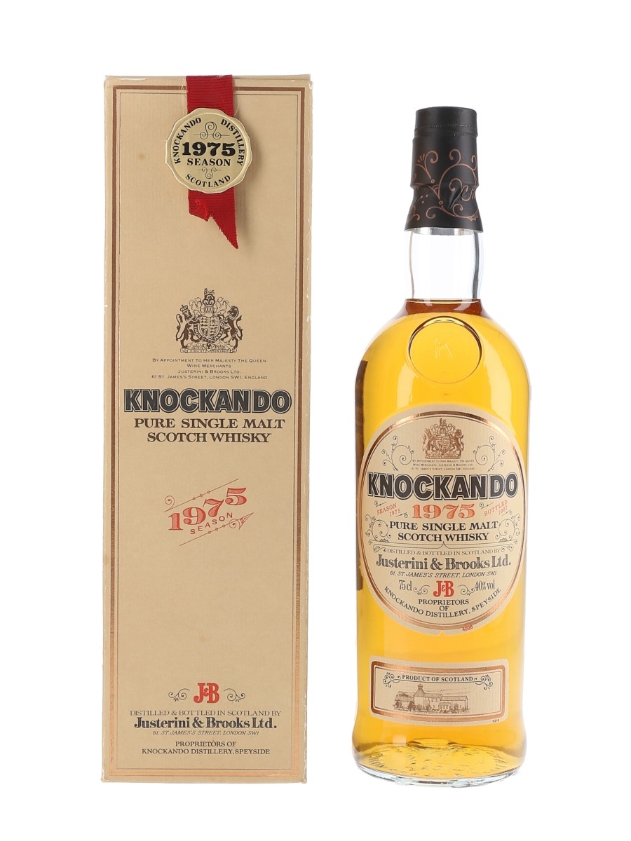 Knockando 1975 Bottled 1987 75cl / 40%