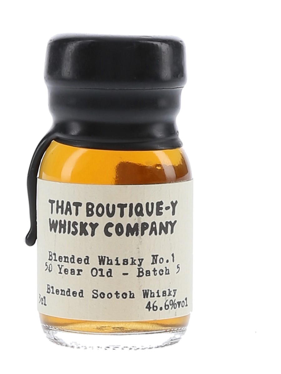 Blended Whisky No.1 50 Year Old Batch 5 That Boutique-y Whisky Company 3cl / 46.6%