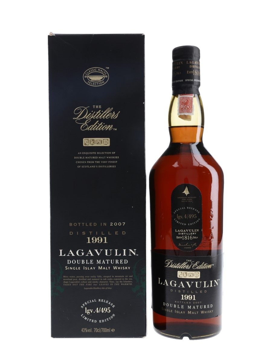 Lagavulin 1991 Distillers Edition Bottled 2007 70cl / 43%
