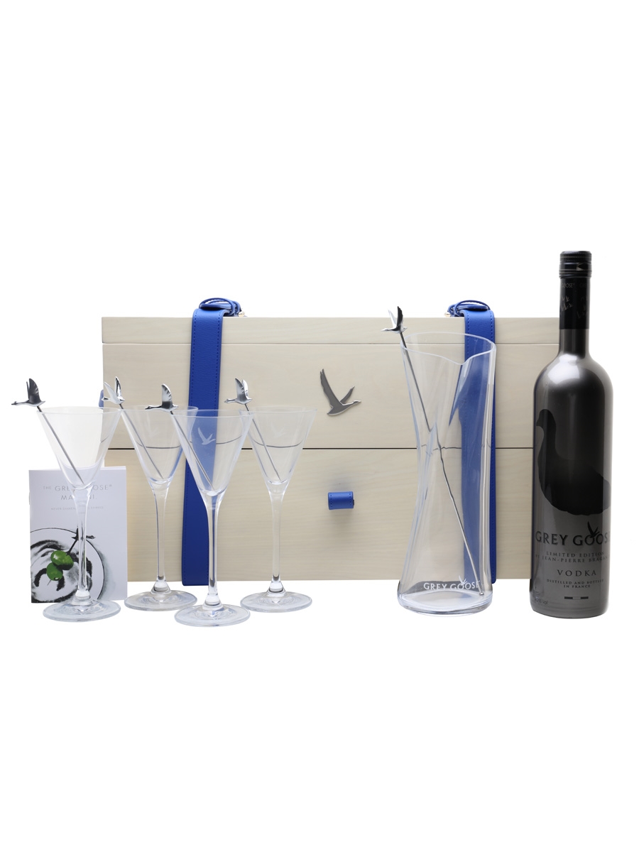 Grey Goose Martini Gift Set Jean Pierre Braganza 70cl / 40%
