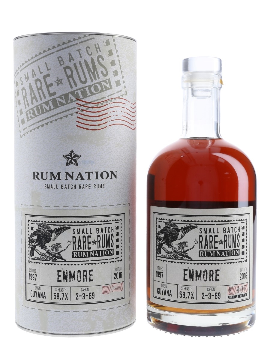Enmore 1997 Small Batch Bottled 2016 - Rum Nation 70cl / 58.7%